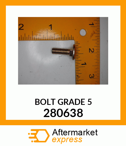 BOLT GRADE 5 280638