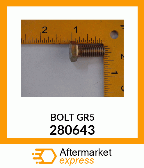 BOLT GR5 280643