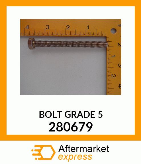 BOLT GRADE 5 280679