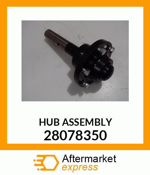 HUB ASSEMBLY 28078350