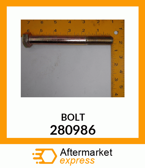 BOLT 280986