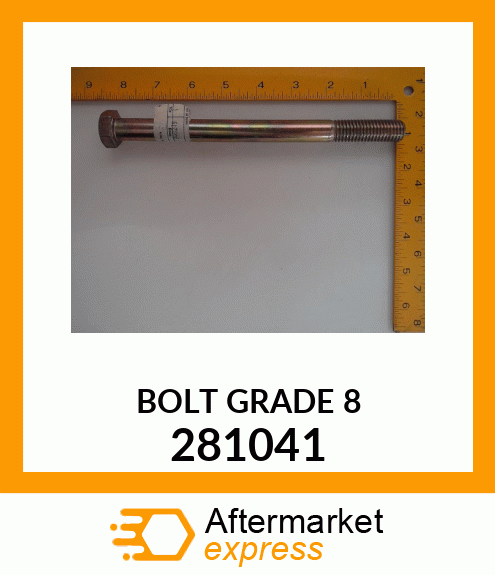 BOLT GRADE 8 281041