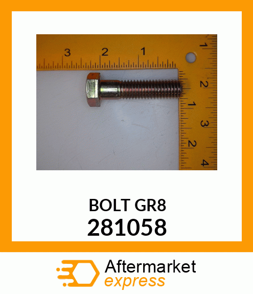 BOLT GR8 281058