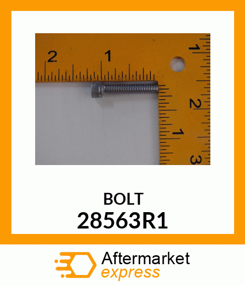 BOLT 28563R1