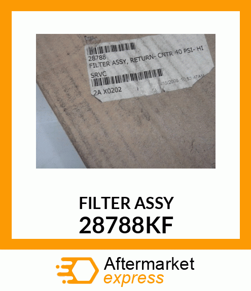 FILTER ASSY 28788KF