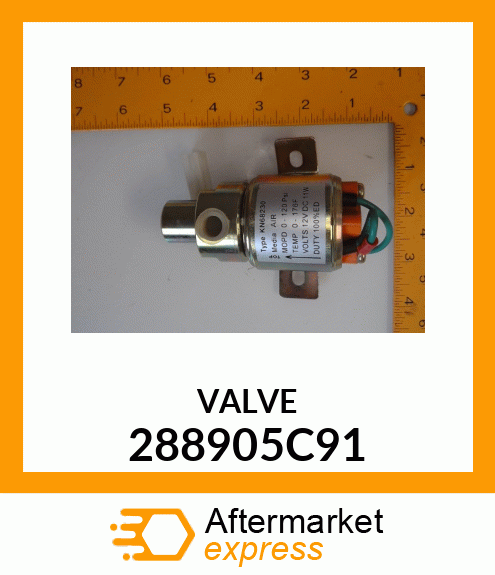 VALVE 288905C91