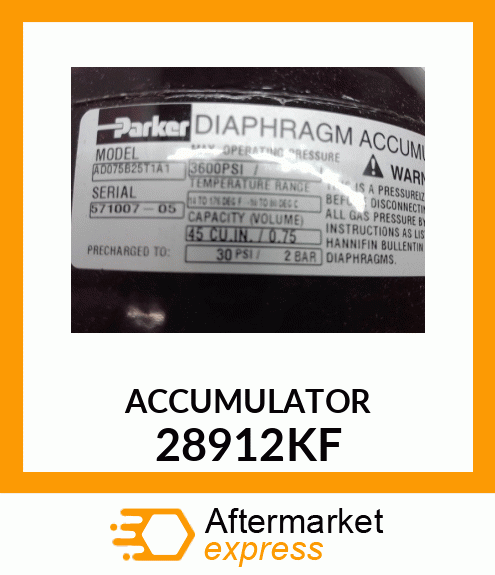 ACCUMULATOR 28912KF