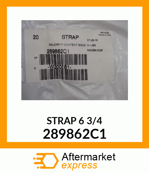 STRAP 6 3/4 289862C1