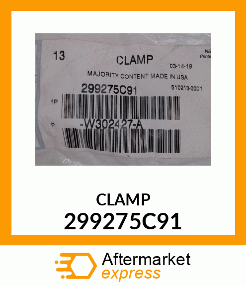 CLAMP 299275C91