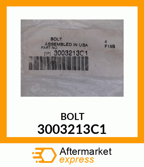 BOLT 3003213C1