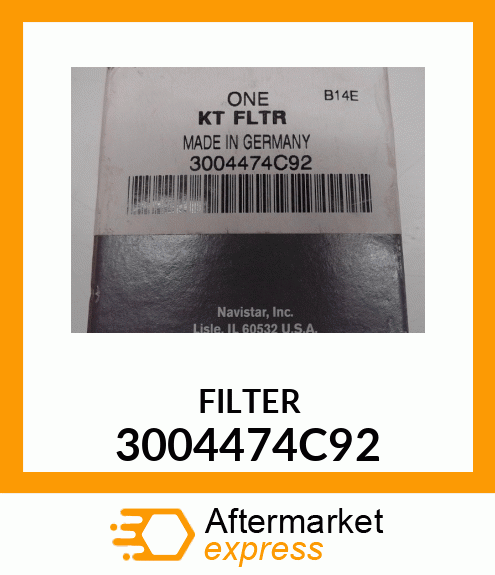 FILTER 3004474C92