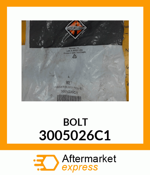 BOLT 3005026C1