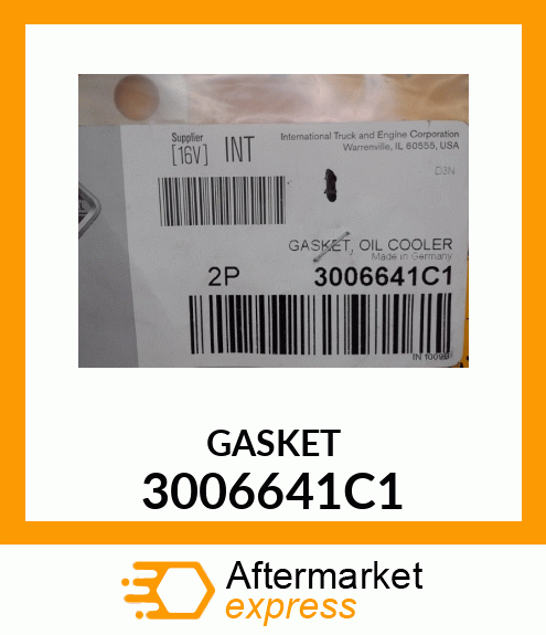 GASKET 3006641C1