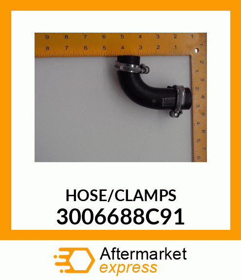 HOSE/CLAMPS 3006688C91