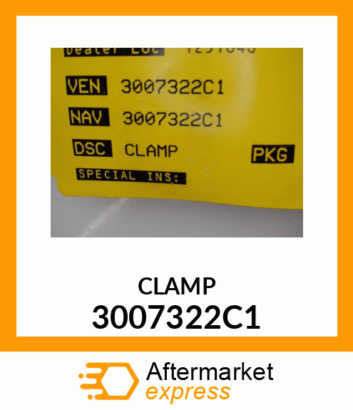 CLAMP 3007322C1