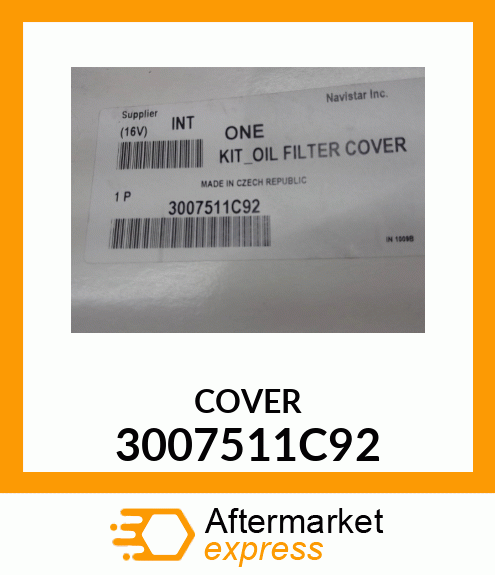 COVER 3007511C92