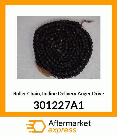 Roller Chain, Incline Delivery Auger Drive 301227A1