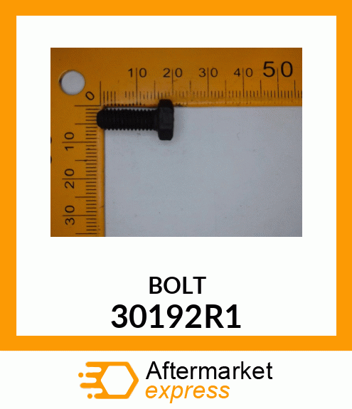 BOLT 30192R1