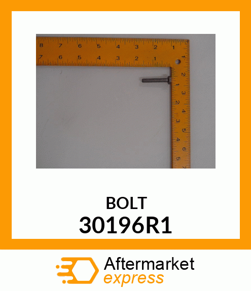 BOLT 30196R1