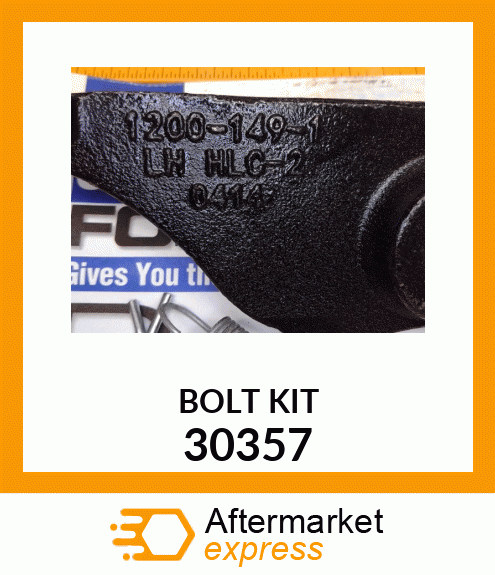 BOLT KIT 30357