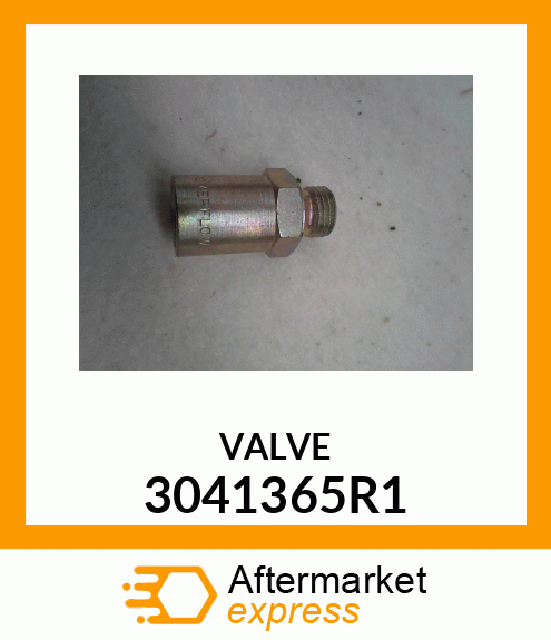 VALVE 3041365R1