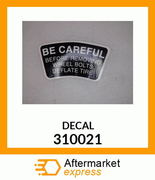 DECAL 310021