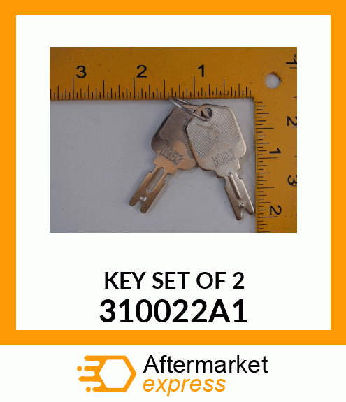 KEY SET OF 2 310022A1