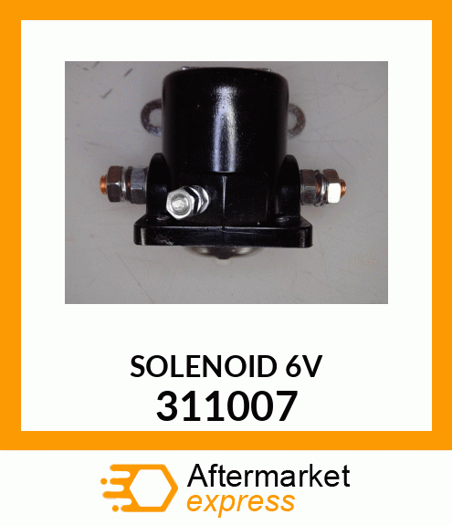 SOLENOID 6V 311007