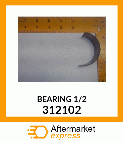 BEARING 1/2 312102