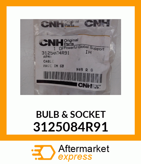 BULB & SOCKET 3125084R91