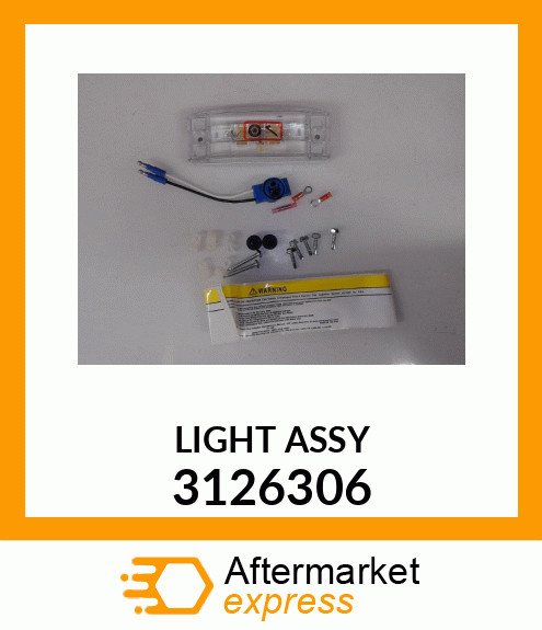 LIGHT ASSY 3126306