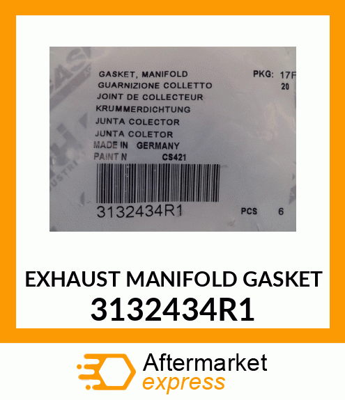 EXHAUST MANIFOLD GASKET 3132434R1