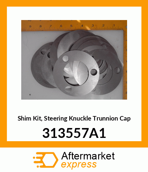 Shim Kit, Steering Knuckle Trunnion Cap 313557A1