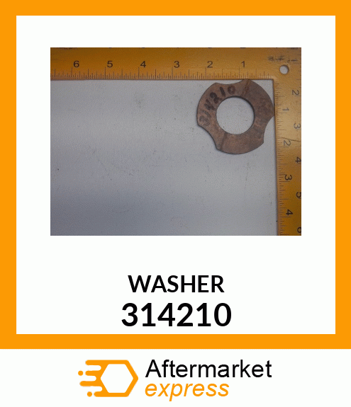 WASHER 314210