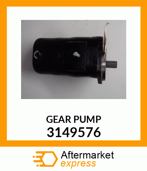 GEAR PUMP 3149576