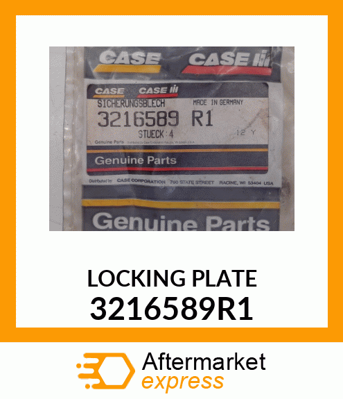 LOCKING PLATE 3216589R1