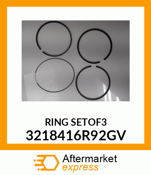 RING SETOF3 3218416R92GV