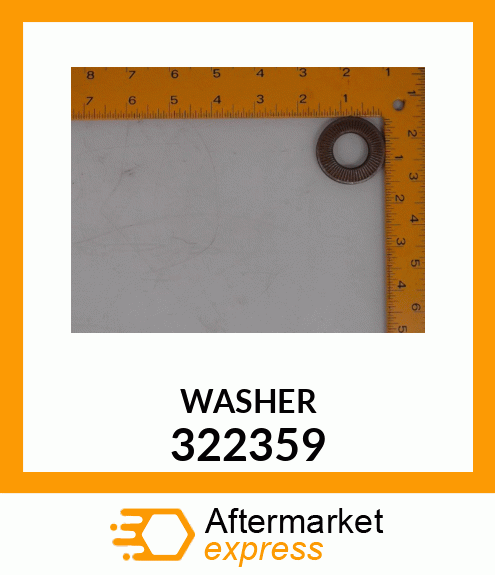 WASHER 322359