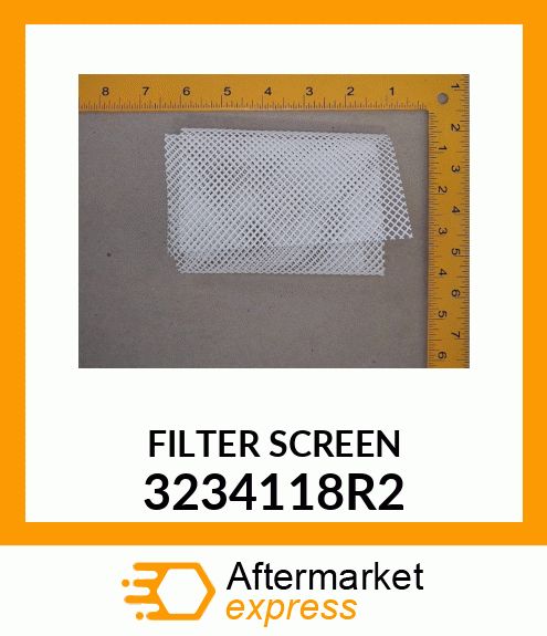 FILTER SCREEN 3234118R2