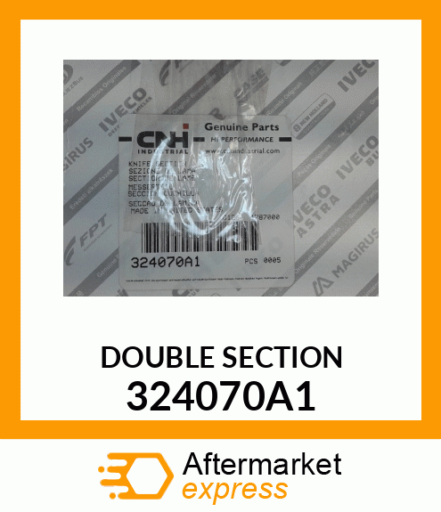 DOUBLE SECTION 324070A1