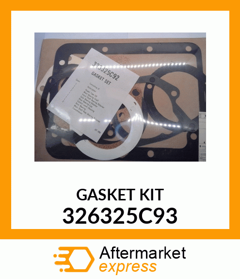 GASKET KIT 326325C93