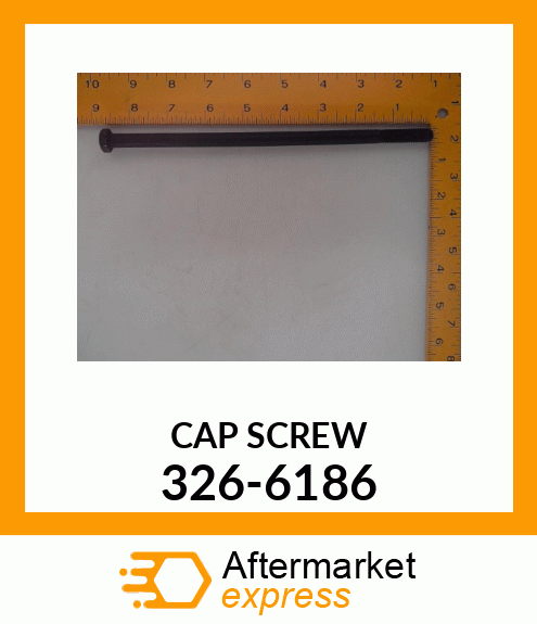 CAP SCREW 326-6186