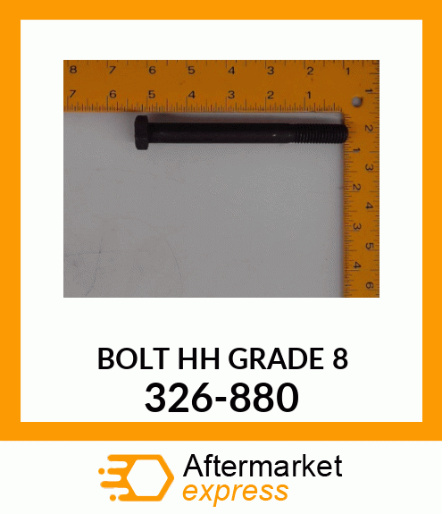 BOLT HH GRADE 8 326-880