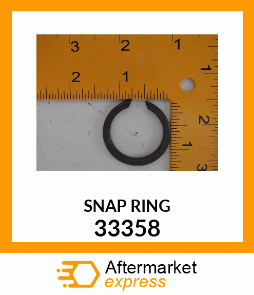 SNAP RING 33358