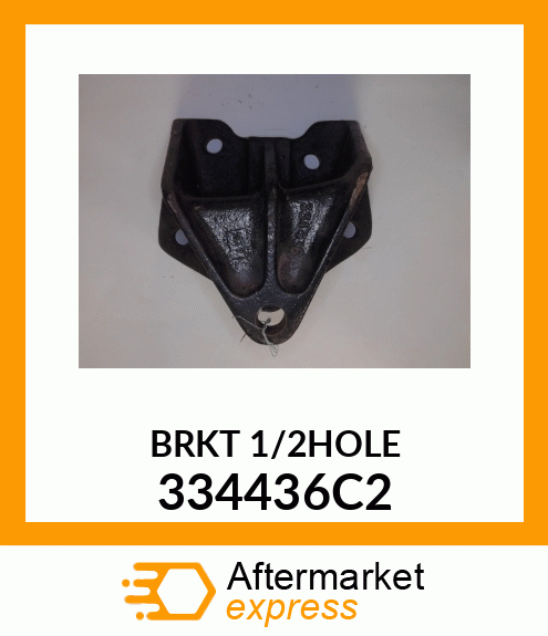 BRKT 1/2HOLE 334436C2