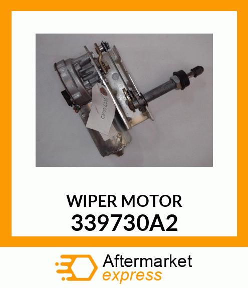 WIPER MOTOR 339730A2