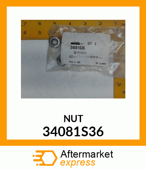 NUT 34081S36