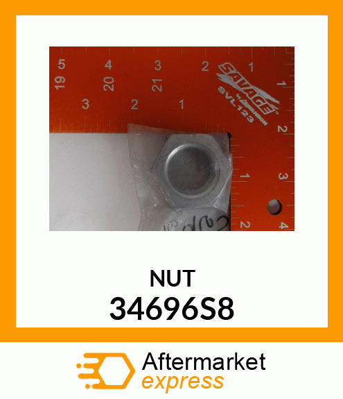 NUT 34696S8