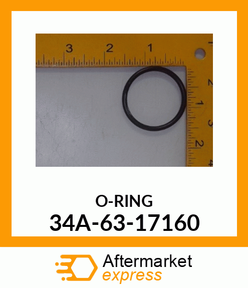 O-RING 34A-63-17160