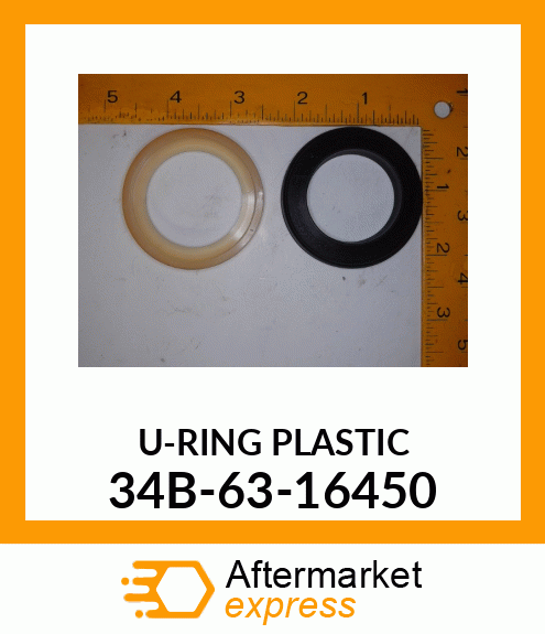 U-RING PLASTIC 34B-63-16450